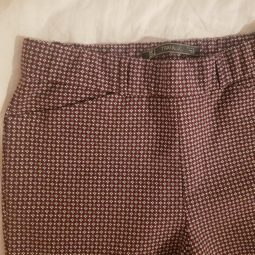 ZARA Trafaluc Patterned Pant